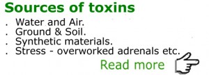 sources of toxins